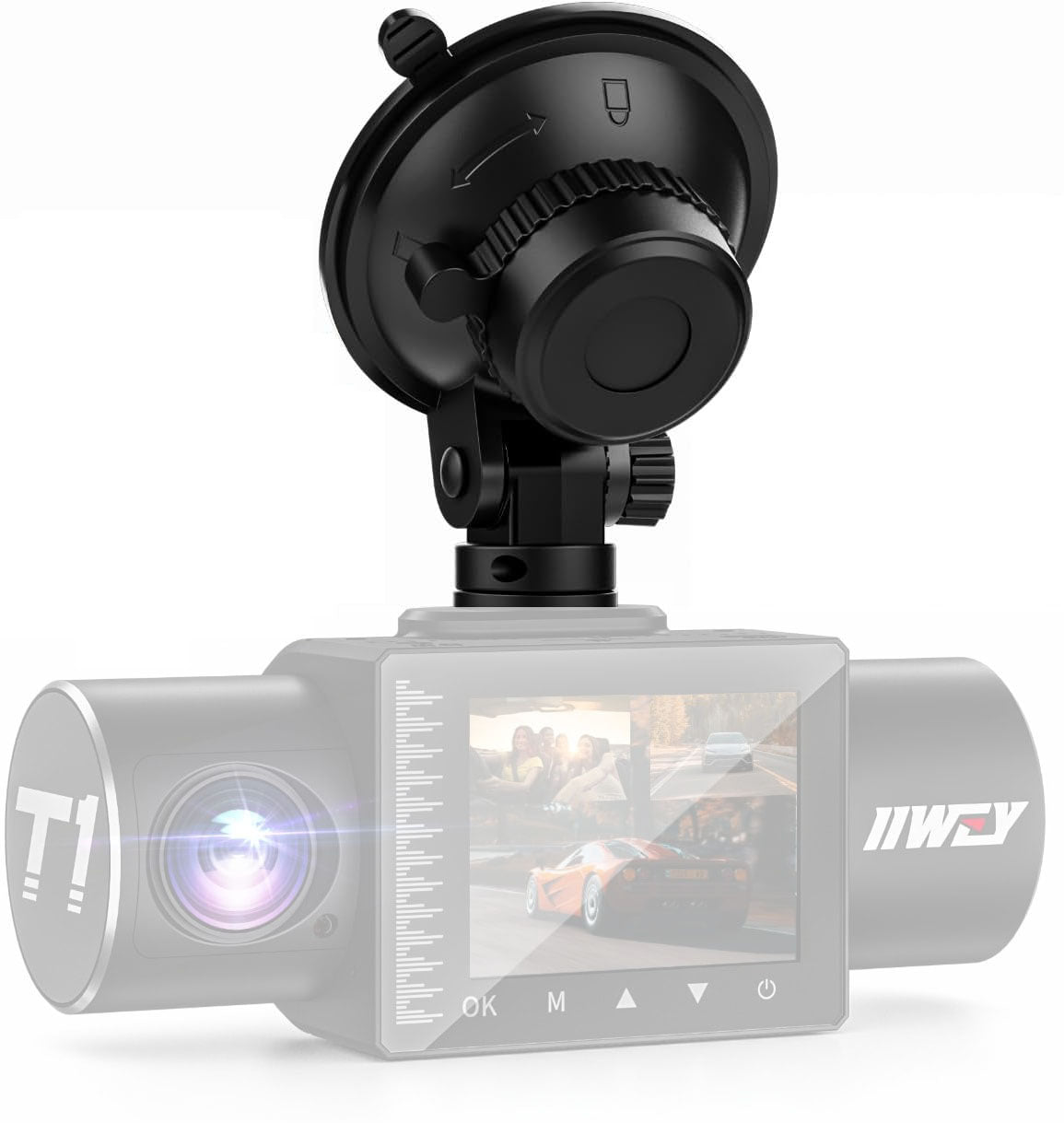 Dash Cam suction Mont for IIWEY Brand Dash Cam