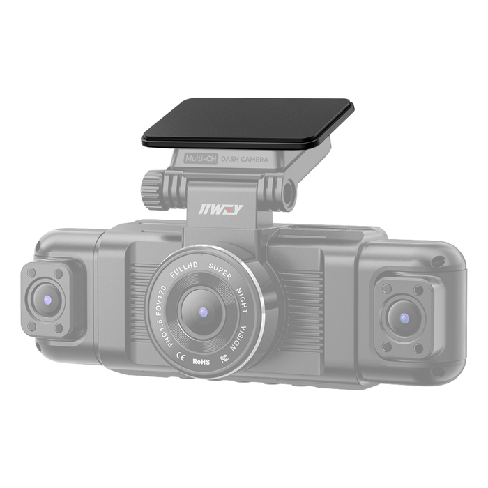 Dash cam 3M sticker mount with static electricity sticker
