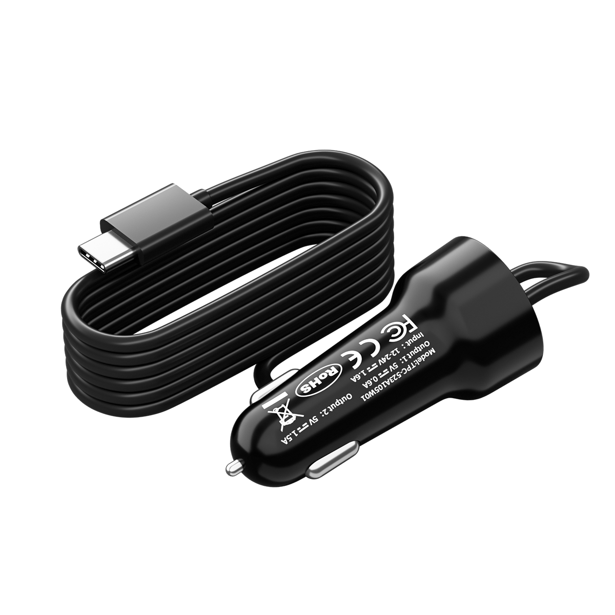 Car Charger for IIWEY Dash Cam Model EY05, EY02, D2 Pro, J01, J01 Pro